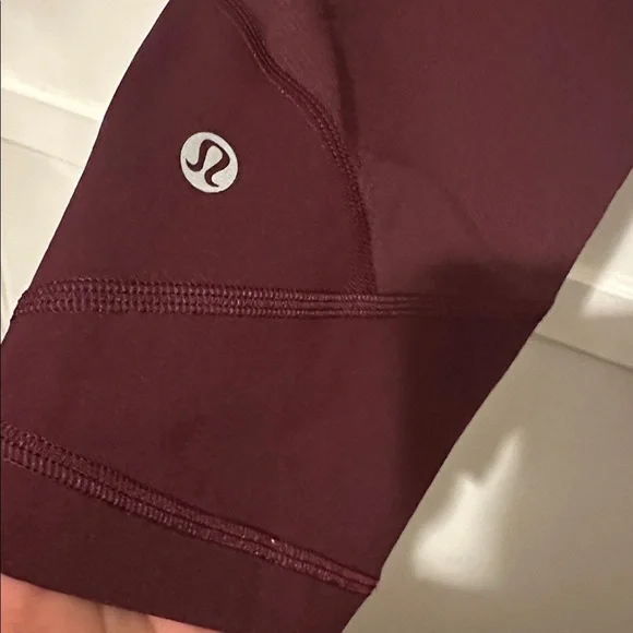 lululemon athletica Burgundy Leggings - Picture 5 of 9